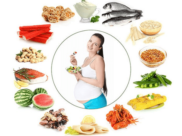 Tháp dinh dưỡng dành cho bà bầu